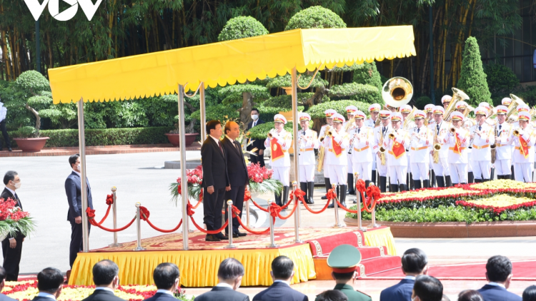 Mối quan hệ hữu nghị đặc biệt Việt - Lào ngày càng tin cậy, sâu sắc và gắn bó (28/06/2021)