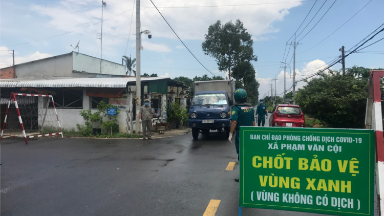 TP Hồ Chí Minh: Chung sức giữ vững và mở rộng “vùng xanh” tại huyện Củ Chi (16/08/2021)