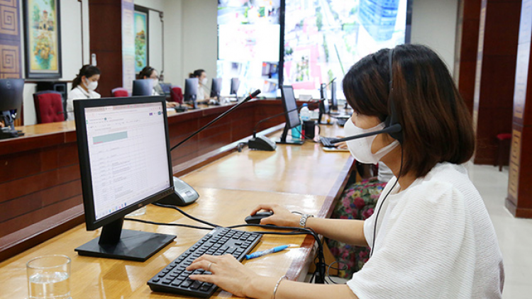 Hà Nội: Triển khai giải pháp công nghệ mới trong phòng, chống dịch (26/08/2021)