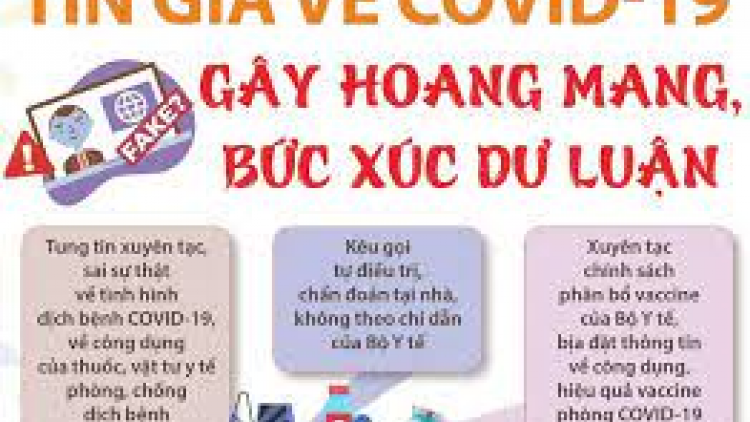 Không để thông tin sai sự thật ảnh hưởng xấu đến người dân trong bối cảnh dịch covid 19 (24/08/2021)