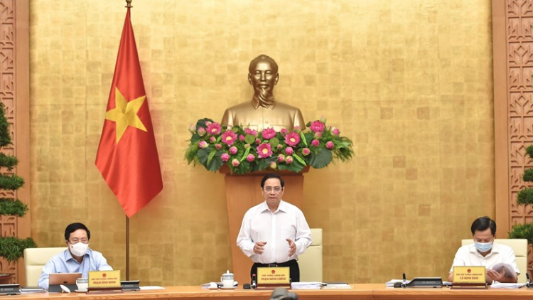 THỜI SỰ 12H TRƯA 06/09/2021: Thủ tướng Phạm Minh Chính yêu cầu nhanh chóng kiểm soát dịch bệnh, xây dựng kế hoạch kịch bản phục hồi và thúc đẩy kinh tế trong điều kiện mới.