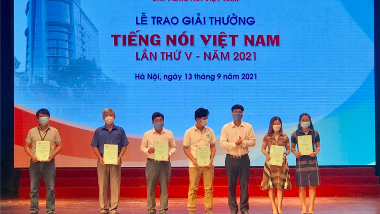 VOV trao Giải thưởng Tiếng nói Việt Nam năm 2021 (13/9/2021)