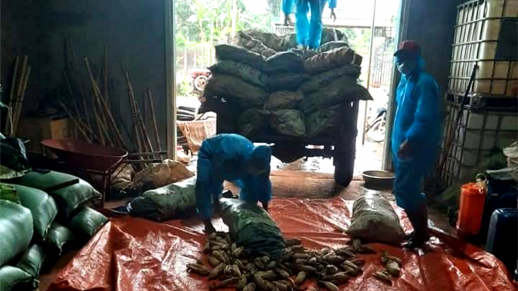 Cuộc sống người dân khu phong tỏa ở buôn vùng sâu (24/9/2021)