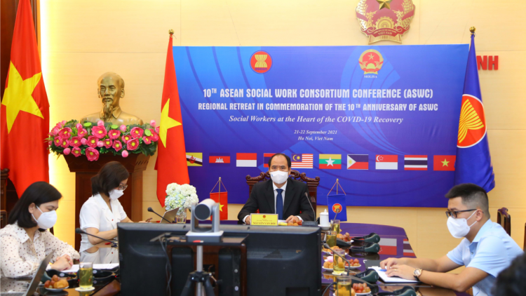 Nhân viên công tác xã hội ASEAN là trung tâm của quá trình phục hồi sau Covid-19 (21/09/2021)
