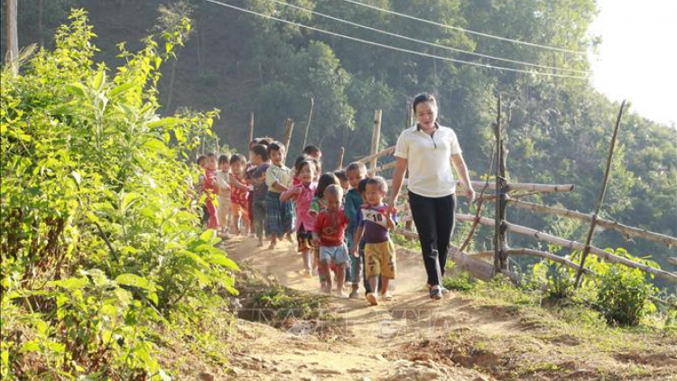 Nhọc nhằn gieo chữ nơi vùng cao biên giới Sơn La (25/09/2021)