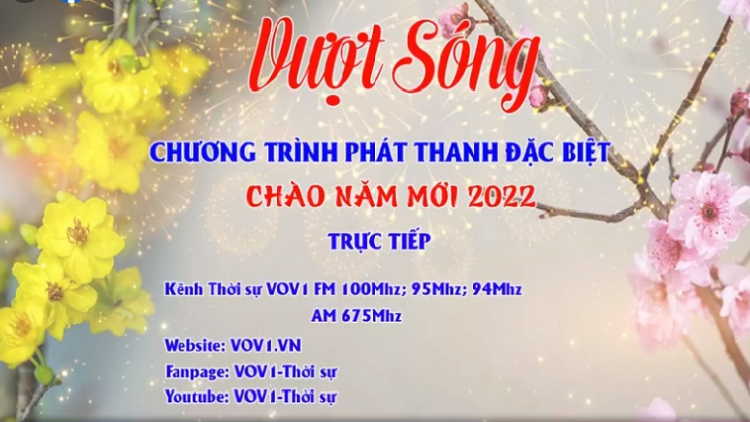 CHƯƠNG TRÌNH ĐẶC BIỆT CHÀO NĂM MỚI 2022: "VƯỢT SÓNG" (01/01/2022)