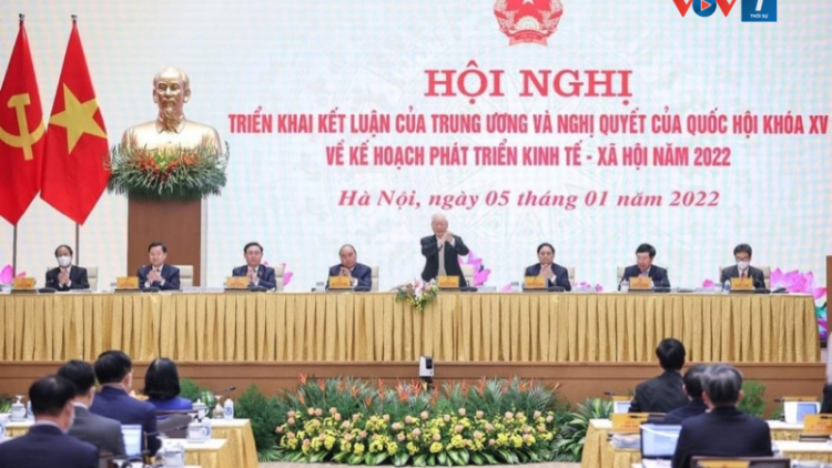 THỜI SỰ 12H TRƯA 5/1/2022: Hội nghị trực tuyến Chính phủ với các địa phương về Kế hoạch phát triển kinh tế, xã hội năm 2022.