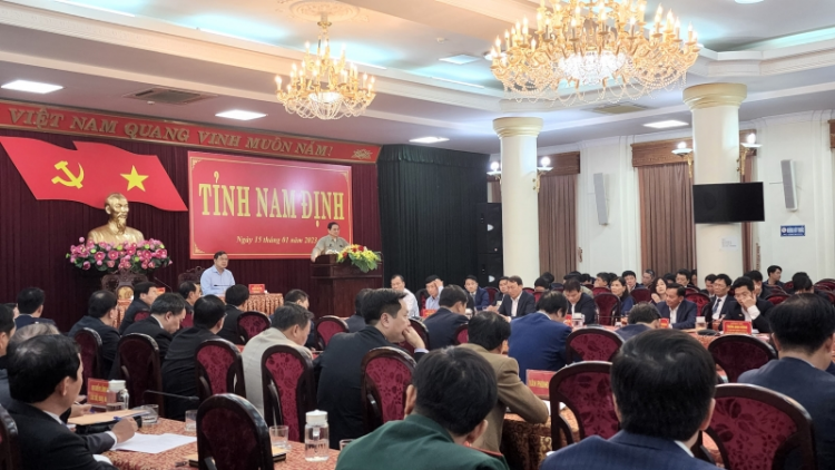 THỜI SỰ 18H CHIỀU 15/1/2023: Thủ tướng làm việc ở tỉnh Nam Định, khảo sát thực địa dự án cao tốc chiến lược vùng Đồng bằng sông Hồng.