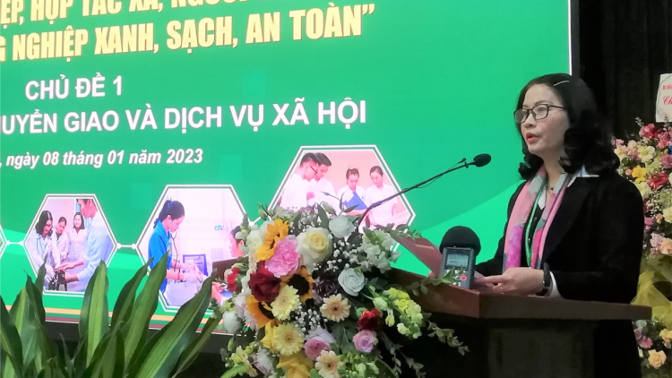 Đồng hành cùng doanh nghiệp, nông dân vì nền nông nghiệp xanh (08/1/2023)