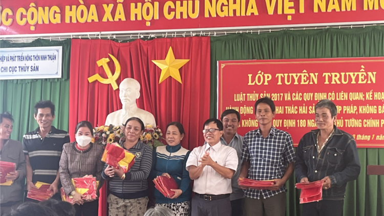Ninh Thuận quyết liệt triển khai chống khai thác IUU (09/1/2023)