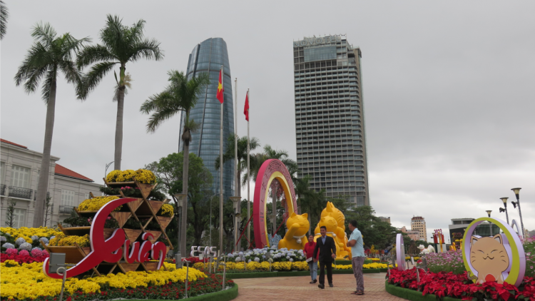 Đường hoa xuân Đà Nẵng: Hội tụ và phát triển (18/1/2023)