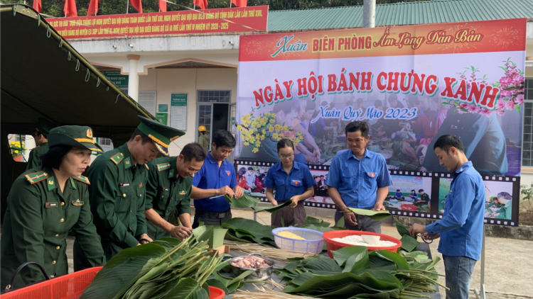 Bộ đội biên phòng Đắk Lắk chung tay vì một mùa xuân ấm no, một cái Tết sum vầy trên biên giới (11/1/2023)