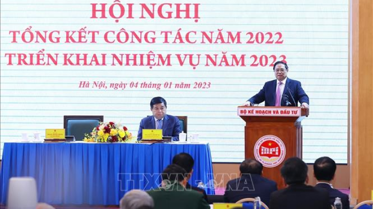 Thủ tướng: Ngành kế hoạch và đầu tư phải nhận diện rõ thời cơ, thách thức (4/1/2023)