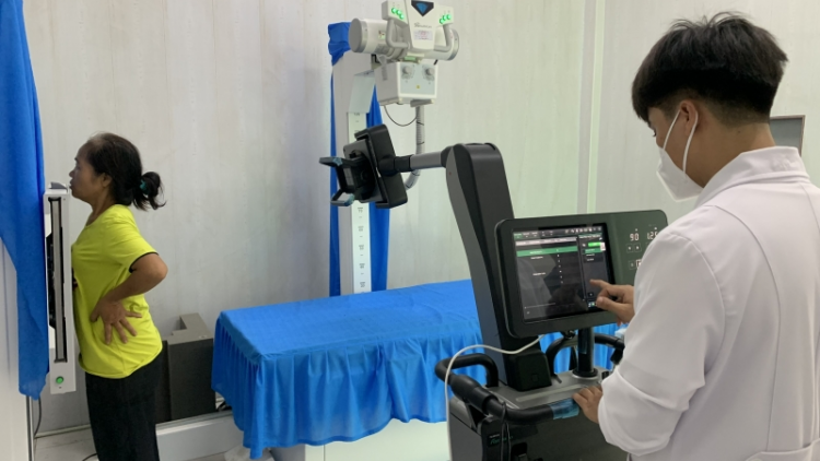 Sắc xuân mới ngành y trên xã đảo Thạnh An (18/1/2023)
