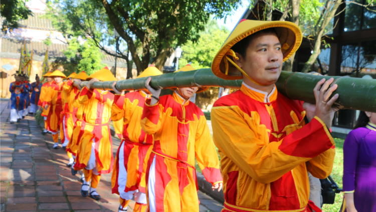 Thừa Thiên Huế: Tái hiện nghi lễ dựng nêu ngày Tết tại Đại nội Huế (14/1/2023)