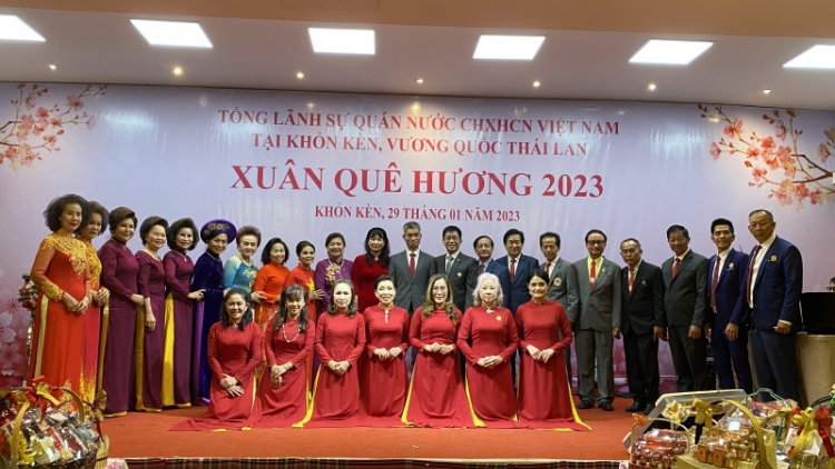 "Xuân quê hương" mang hương vị Tết Việt Nam tại Khon Kaen -Thái Lan (29/1/2023)