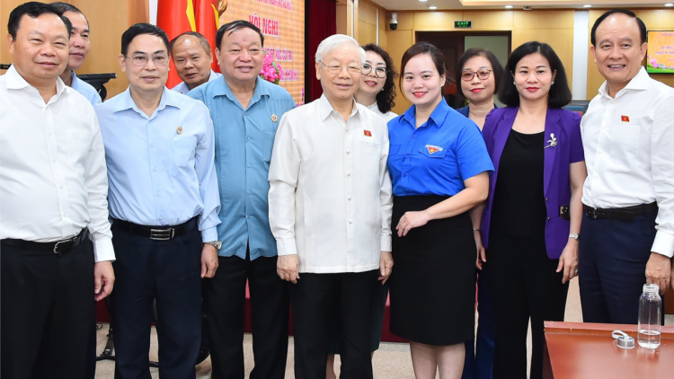 Tổng Bí thư Nguyễn Phú Trọng: Bảo đảm ý Đảng luôn quyện chặt với lòng Dân (14/10/2023)