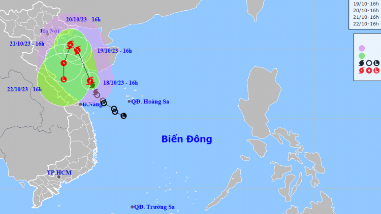 THỜI SỰ 21H30 ĐÊM 18/10/2023: Bão số 5 đang tiến nhanh vào khu vực Vịnh Bắc Bộ và có khả năng mạnh thêm và đổi hướng di chuyển