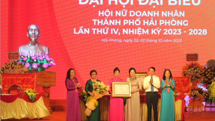 Hội nữ doanh nhân Hải Phòng: Những bông hồng thép kiên cường, nhân ái (16/10/2023)