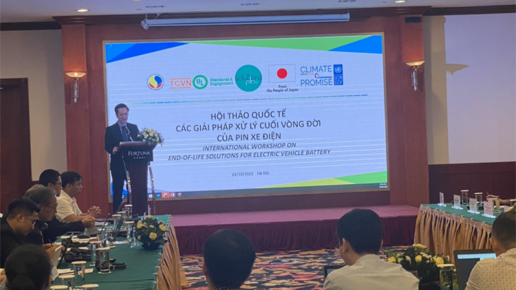 Giải pháp xử lý cuối vòng đời Pin xe điện – Nỗ lực ứng phó với thách thức môi trường và tài nguyên toàn cầu (24/10/2023)