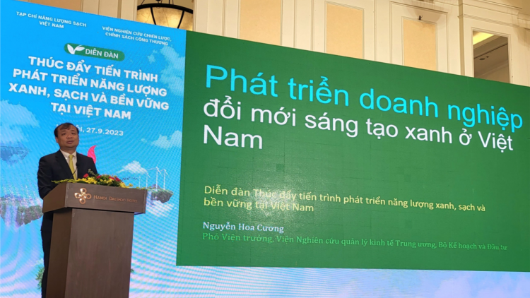 Sử dụng năng lượng hiệu quả là kênh quan trọng để DNNVV chuyển đổi xanh (03/10/2023)