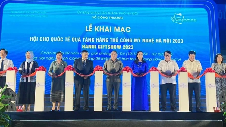Hội chợ quốc tế Hanoi Giftshow 2023: thúc đẩy xuất khẩu và phát triển bền vững ngành thủ công mỹ nghệ Việt Nam (02/10/2023)