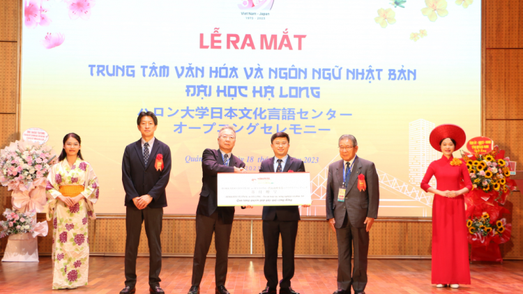 Ra mắt Trung tâm Văn hóa và ngôn ngữ Nhật Bản Đại học Hạ Long (18/11/2023)