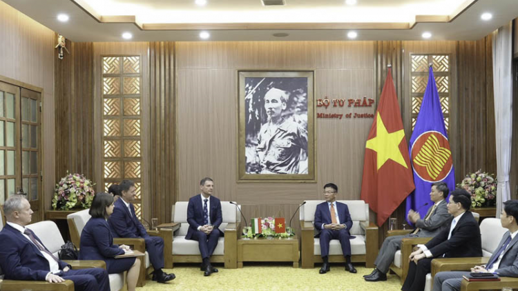 Việt Nam - Hungary: Tiếp tục đẩy mạnh hợp tác trong lĩnh vực pháp luật và tư pháp (16/11/2023)