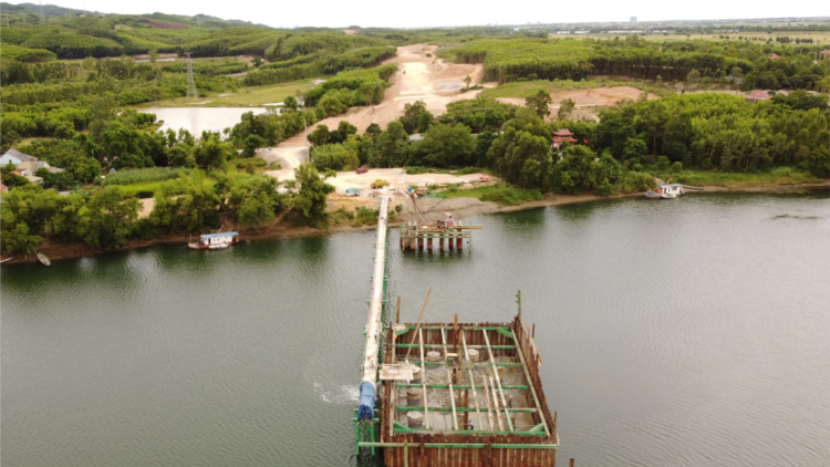 Đẩy nhanh tiến độ thi công cao tốc Bắc - Nam qua Quảng Bình (21/11/2023)