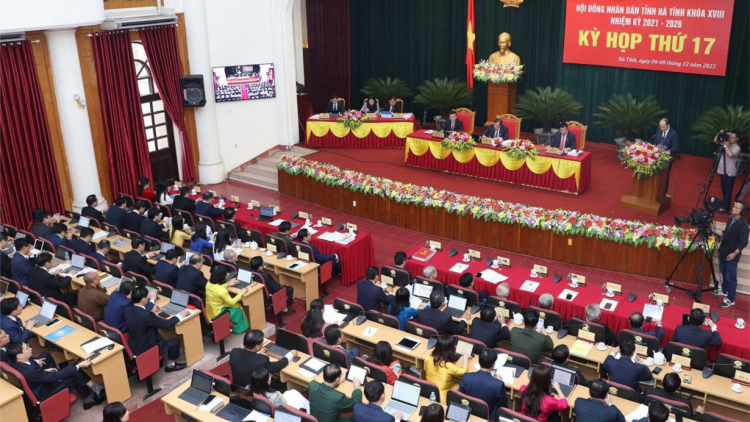 Hà Tĩnh: Khai mạc Kỳ họp thứ 17 HĐND tỉnh khoá XVIII (06/12/2023)