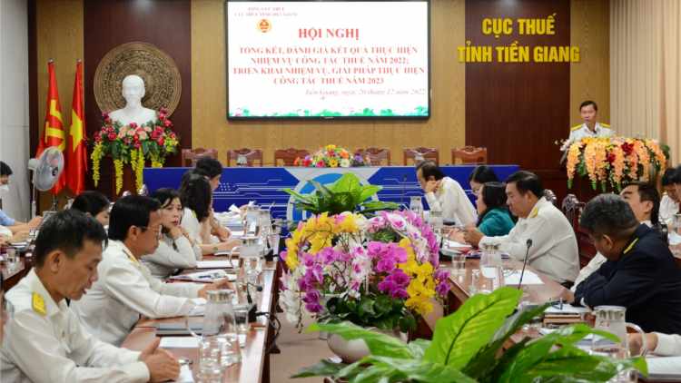 Ngành Thuế Tiền Giang hoàn thành tốt nhiệm vụ thu ngân sách năm (28/12/2023)
