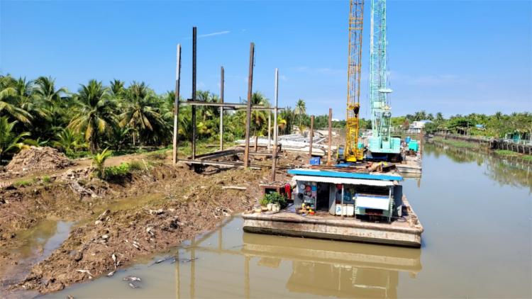 Tiền Giang: Một dự án tạm ngưng thi công do chưa bồi thường cho người dân bị ảnh hưởng (26/12/2023)