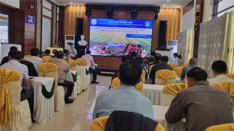 Hội nghị phổ biến các quy định cam kết SPS trong hiệp định thương mại tự do giữa Việt Nam và Liên Minh Châu Âu (08/12/2023)