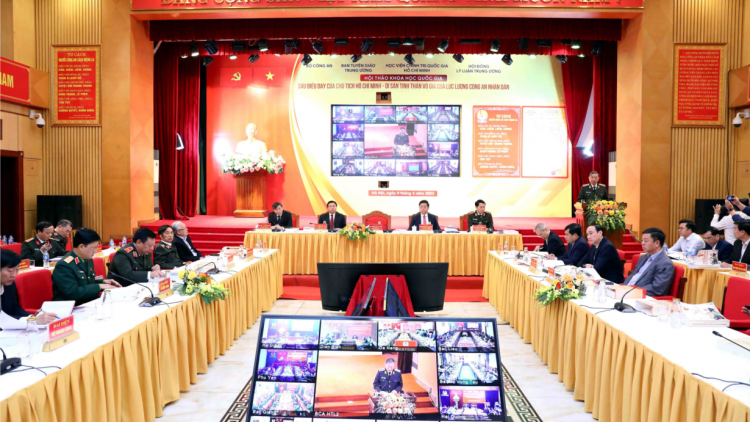 Hội thảo khoa khoa học quốc gia “Sáu điều dạy của Chủ tịch Hồ Chí Minh - Di sản tinh thần vô giá của lực lượng CAND (9/3/2023)