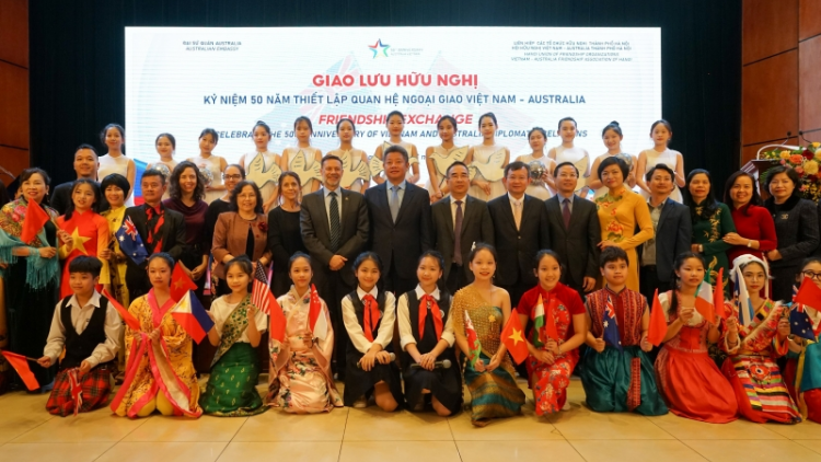 Giao lưu kỷ niệm 50 năm thiết lập quan hệ ngoại giao Việt Nam-Australia (31/3/2023)
