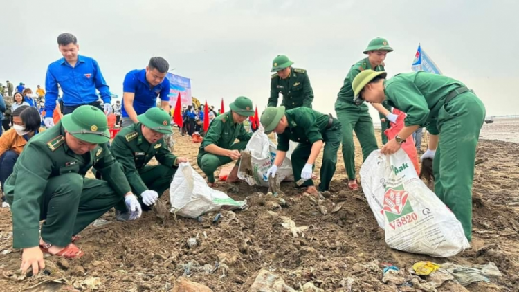 Tháng 3 biên giới với Chiến dịch "Hãy làm sạch biển" năm 2023 (12/03/2023)