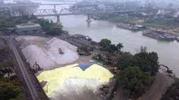 Vụ lưu huỳnh lộ thiên tại Phú Thọ - Nguy cơ ảnh hưởng đến sức khoẻ và môi trường (31/3/2023)