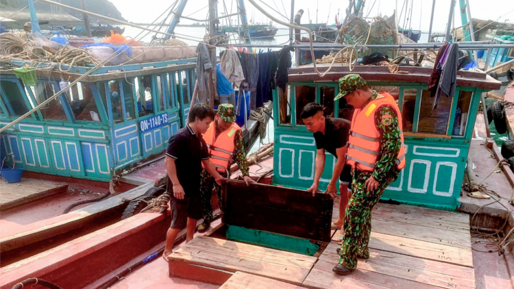 Quảng Ninh triển khai đợt cao điểm tuần tra chống khai thác IUU (12/4/2023)