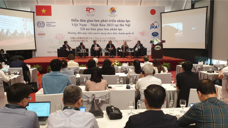 Diễn đàn giao lưu phát triển nguồn nhân lực Việt Nam- Nhật Bản năm 2023 (05/04/2023)