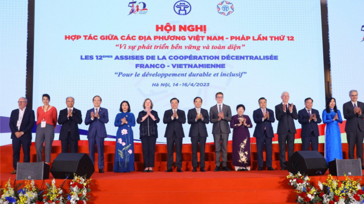 Hội nghị hợp tác giữa các địa phương Việt Nam - Pháp lần thứ 12 chính thức khai mạc (14/04/2023)