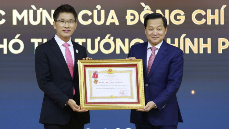 Phó Thủ tướng Lê Minh Khái: Samsung cần coi Việt Nam là cứ điểm quan trọng (20/4/2023)