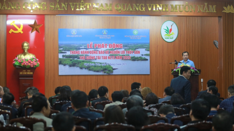 Nam Định chung tay bảo vệ, tái tạo và phát triển nguồn lợi thủy sản (1/4/2023)