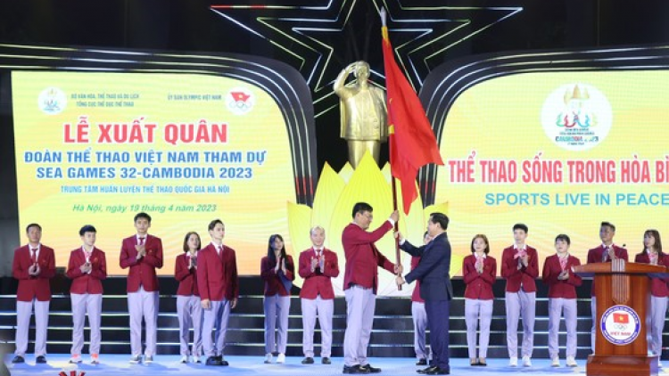THỜI SỰ 6H SÁNG 20/4/2023: Đoàn thể thao Việt Nam tổ chức lễ xuất quân tham dự SEA Games 32, quyết tâm đạt thành tích cao