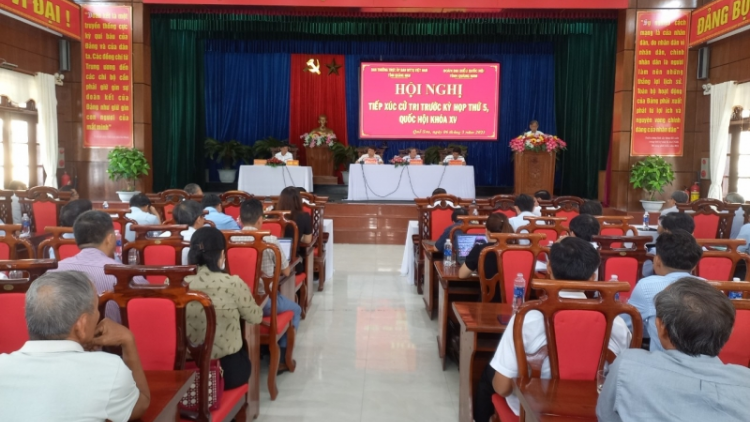 Cử tri tỉnh Quảng Nam đề nghị chống lãng phí như chống “giặc nội xâm” (6/5/2023)