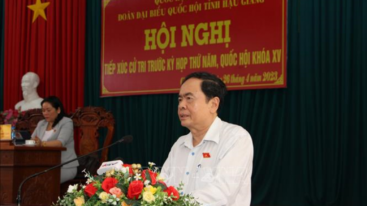 Nhiều Đoàn đại biểu Quốc hội tiếp xúc cử tri trước Kỳ họp thứ 5, Quốc hội khoá 15 (05/5/2023)