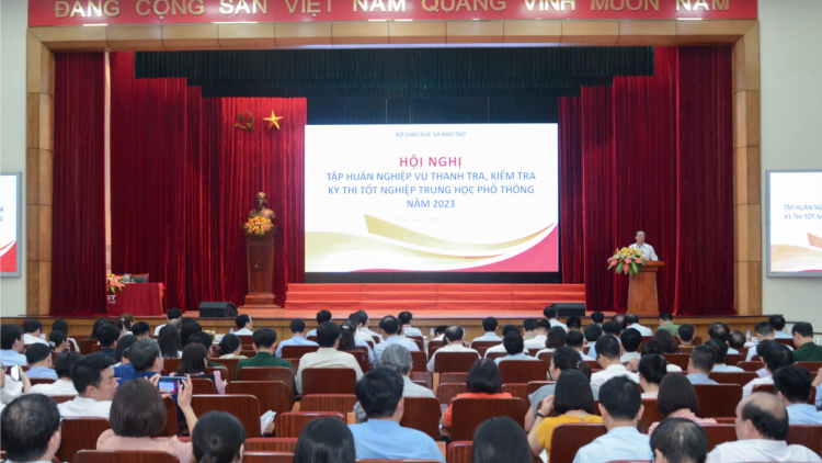 Thi tốt nghiệp THPT 2023: Cần xác định khâu dễ xảy ra tiêu cực để phòng ngừa (29/5/2023)