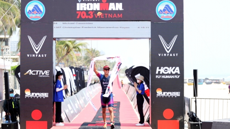Đà Nẵng: Hơn 3.000 VĐV chinh phục cuộc thi 3 môn phối hợp VinFast IRONMAN 70.3 (7/5/2023)