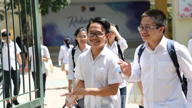 Hà Nội: Học sinh thi môn Toán, kết thúc kỳ thi vào lớp 10 (11/6/2023)