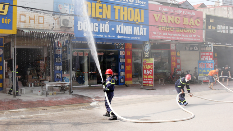 Bắc Giang phòng chống cháy nổ trong dịp hè nắng nóng.(12/6/2023)