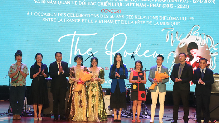 Đêm giao lưu âm nhạc Việt Nam- Pháp (22/6/2023)